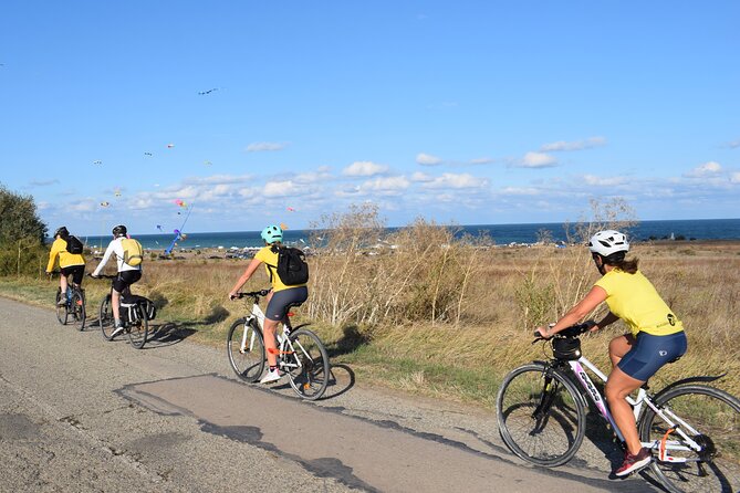 Bulgaria Cycling Day Tours - country & sea - Shabla Lighthouse, lagoon, and the Black Sea