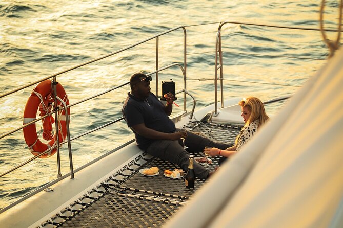 Catamaran Sunset Cruise around Sunny Beach & Nessebar - Boarding the VIP catamaran