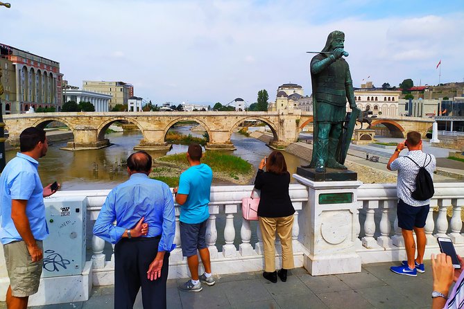 Day tour to Skopje, North Macedonia - Small Group - Macedonia Square and the city of statues