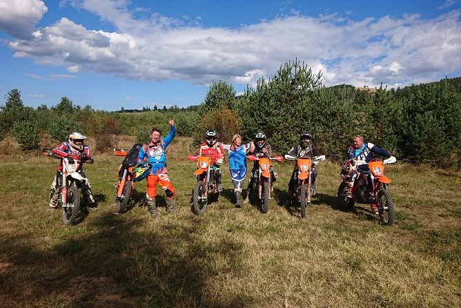 Dirt bike tour in the Bulgarian mountains - What the $1,065 price covers