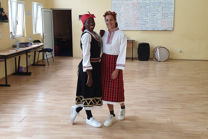 Discover Bulgaria with Dance in Sofia, Bulgaria - Putting on the Folk Garb