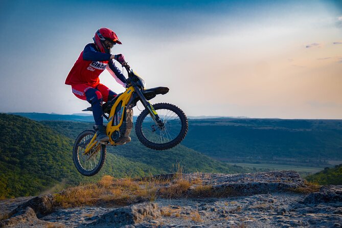 E-Motorcycle Tour in Old Rock Monastery and Old Roman Fortress - Starting at Historical Park with a Sur-Ron