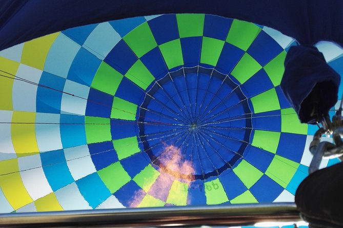Hot Air Balloon Bungee-Jump Experience over the Legendary Belogradchik Rocks - The balloon viewpoint before the leap