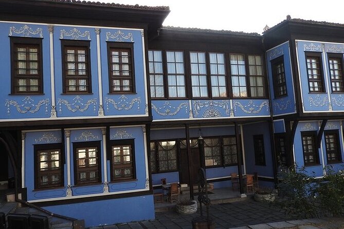 Plovdiv, Asen's Fortress and Bachkovo Monastery small group tour with pickup - Old Town houses and the Bulgarian Revival period
