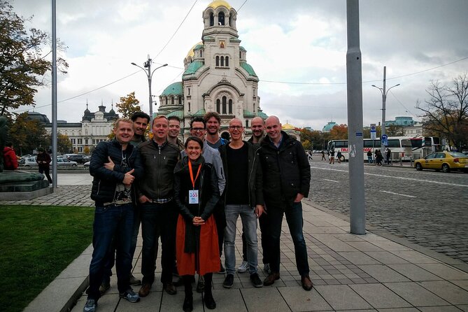 Private city walking tour of Sofia - Saint Sofia’s statue and the Roman city below