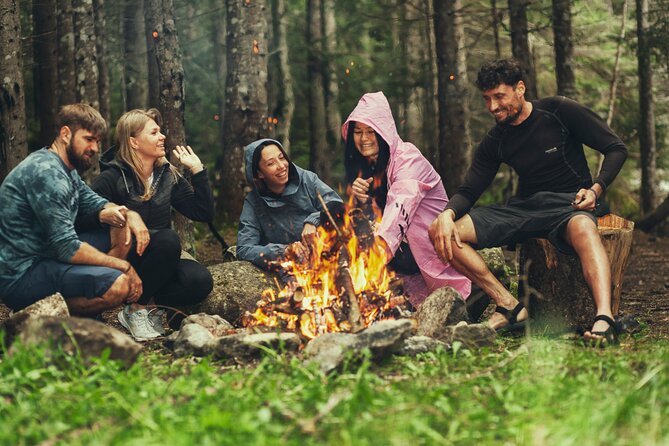 Private Experience in Wildlife Survival School in Bulgaria - Finding a forest site and building a quick shelter