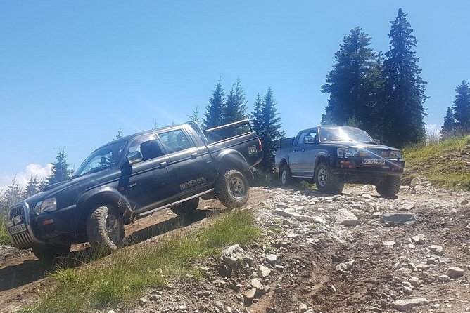 Private & Tremendous Jeep Safari in the 7 Rila Lakes area - Entering the Rila Mountains by open Jeep