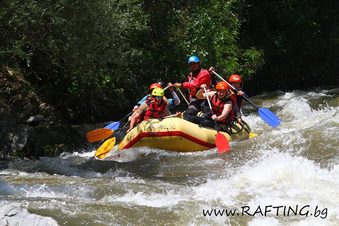 Rafting on Struma River - The 10 to 12 kilometer river run