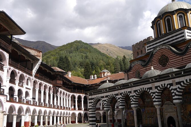 Rafting Tour & Rila Monastery visit from Sofia - Arriving at Rila Monastery
