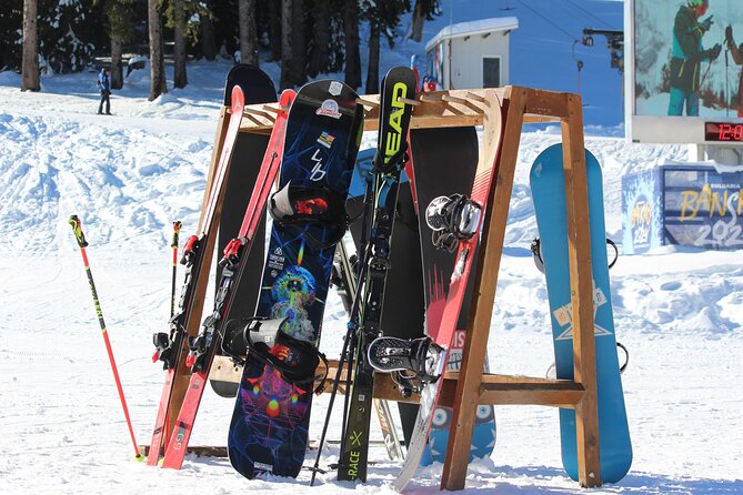 Ski and snowboard equipment in Bansko,Bulgaria - What the pickup process is likely to feel like