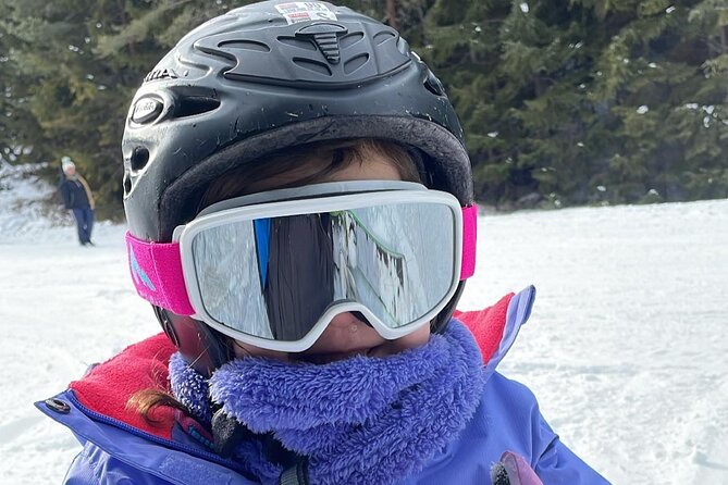 Ski and snowboard equipment in Bansko,Bulgaria - The ski road, gondola, and return point