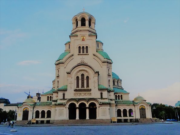 Sofia by Night Panoramic Tour with Dinner and Folklore Show - Borisova Garden and the National Stadium