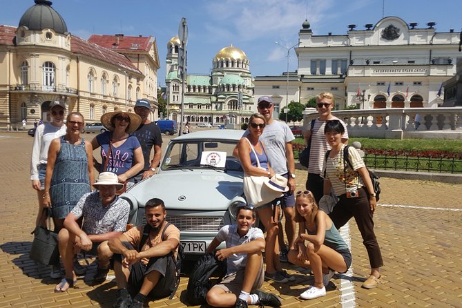 Sofia Communist History 2-Hour Tour in a Classic Trabant - National Palace of Culture and the 1300-year message