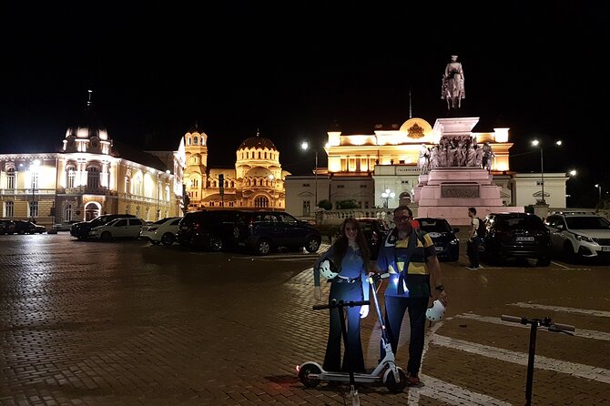 Sofia on an Electric Scooter - Guided Tour - City Garden and Sofia’s Grand Civic Center
