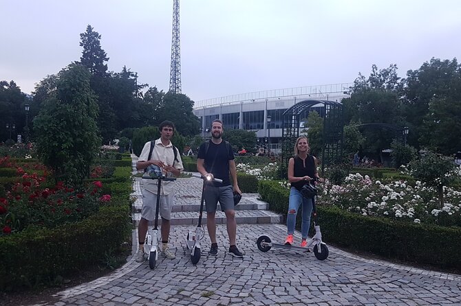 Sofia on an Electric Scooter - Guided Tour - One Hour in Borisova Gradina Park