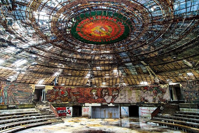Symbol of the Communism Buzludzha monument and the Rose valley - What the private format is really worth