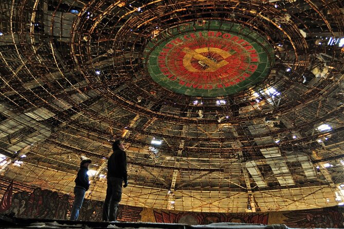 Symbol of the Communism Buzludzha monument and the Rose valley - Guides can make or break the long day