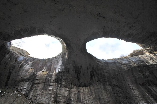 The Eyes of God natural wonder Saeva Dupka cave and Glozhene Monastery day trip from Sofia - Key points at a glance