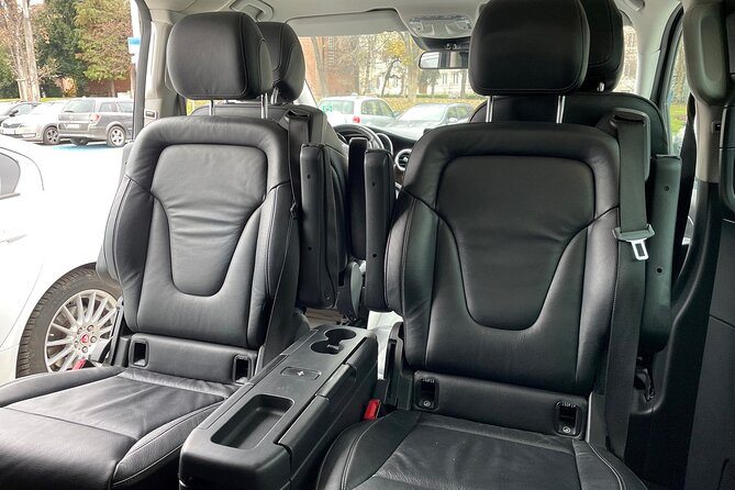 Transfer from the Sofia Airport to your hotel in Sofia by VIP Mercedes V class - Leaving Sofia Airport without the taxi-line hassle