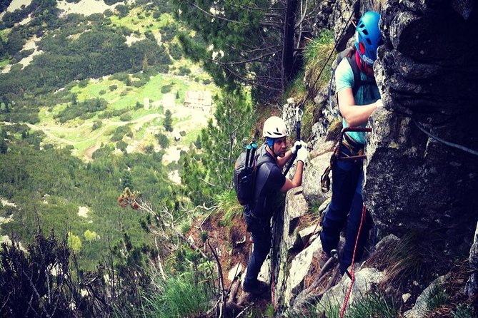 Via Ferrata Adventure on Kuklata peak 2257 m in Rila Mountain - Kuklata peak at 2,257 meters