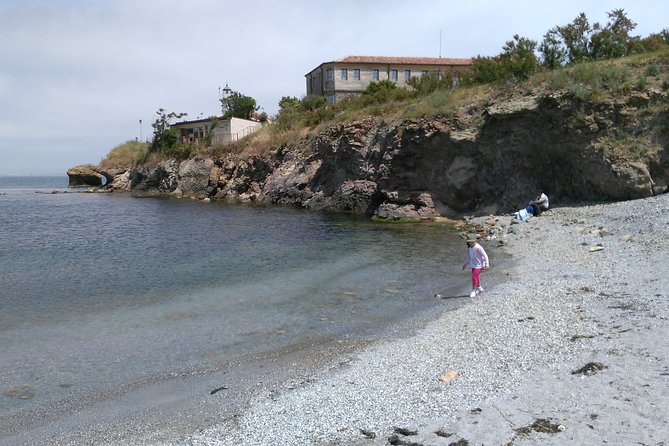 Visit the Unique & Only Bulgarian Black Sea Island Saint Anastasia - Swimming, a small beach bar, and time to pause